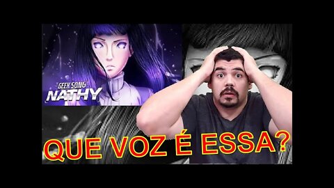 REACT [REMAKE] NUNCA DESISTA - HINATA NARUTO NATHY - MELHOR DO MUNDO