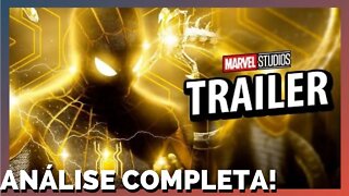 ANÁLISE COMPLETA ! HOMEM ARANHA SEM VOLTA PRA CASA TRAILER 2 OFICIAL! ANDREW E TOBEY CONFIRMADOS!