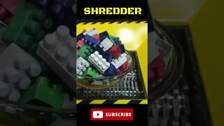 Lego VS Shredder - Testando Resistência dos Legos #Shorts