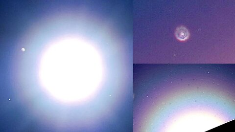 April/May 2021 Angel Orb Celestial Activity, Rainbow Halo!