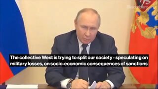 Putin says he will cleanse Russia from traitors