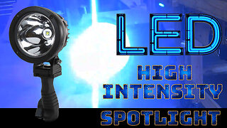 LED High Intensity Handheld Spotlight