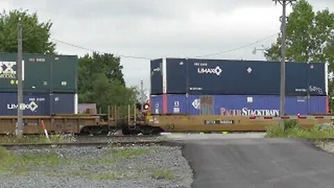 CSX I157 Intermodal Train from Greenwich, Ohio September 9, 2023