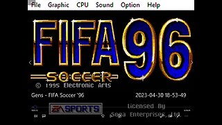 Genesis rom FIFA Soccer 96