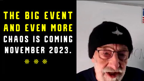 Clif High HUGE "The Big Event and Even More Chaos is Coming"