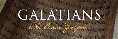 37) Galatians 3:23-25 The Law Was Our Schoolmaster