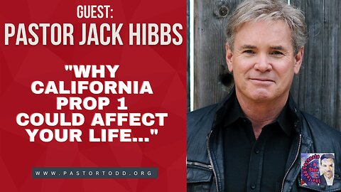 LIVE: Pastor Jack Hibbs -- This California law could actually change YOUR life!