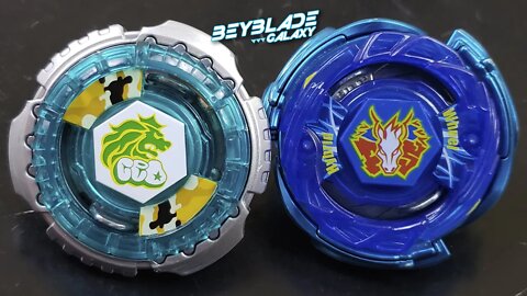 ROCK LEONE .0.M vs STORM PEGASIS .Hr.At - Beyblade Burst ベイブレードバースト