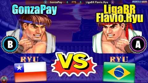 Street Fighter II': Champion Edition (GonzaPay Vs. LigaBR Flavio.Ryu) [Chile Vs. Brazil]