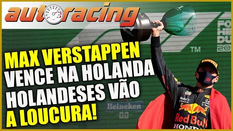 F1 MAX VERSTAPPEN VENCE A CORRIDA DO GP DA HOLANDA NO CIRCUITO DE ZANDVOORT