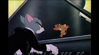 Hilarious Old-School Tom & Jerry - The Cat Concerto (1947)