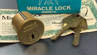 [856] Vintage High Security: The “Miracle Magnetic” Lock Picked and Gutted