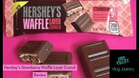 Hershey's Strawberry Waffle Layer Crunch Review