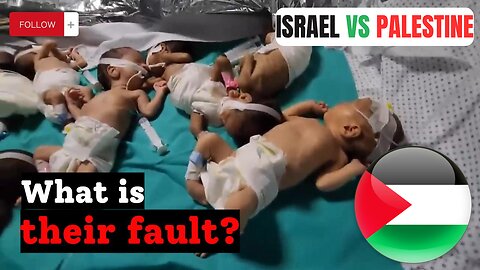 Why should they suffer?｜Gaza hospital footage｜(Palestinian children) Palestine Vs Israel