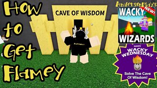 AndersonPlays Roblox Wacky Wizards 🔥FIRE🔥 - How to Get Flamey - New Fire Update Potions