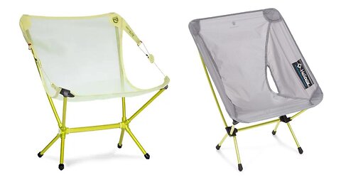 NEMO Moonlite Elite Reclining Backpacking Chair vs Helinox Chair Zero