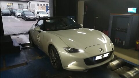 Mazda MX-5 (Miata) na hamowni / on the dynamometer (2)