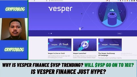 Why Is Vesper Finance $VSP Trending? Wil $VSP Go On To 10X? Is Vesper Finance Just Hype?