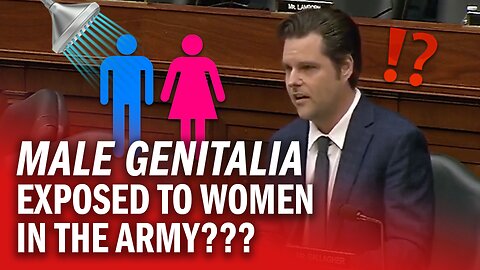 Why Is the Army Allowing Men To Shower With Women?!