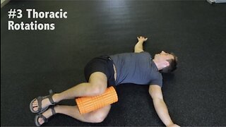 Thoracic Spine Mobilizations w/ Foam Roller | Prevent Low Back Pain