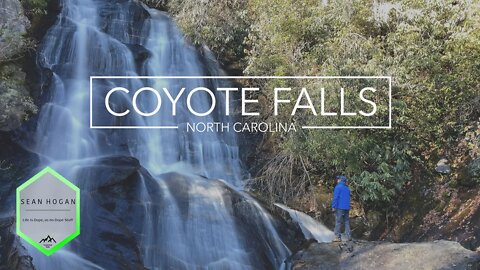 Coyote Falls, Cashiers, NC -- 4K Cinematic