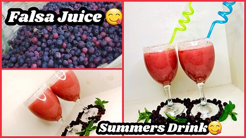 Healthy Falsa Juice Recipe | Falsa Sharbat | فالسے کا جوس بنانے کا طریقہ | Quality Cuisine By Iqra