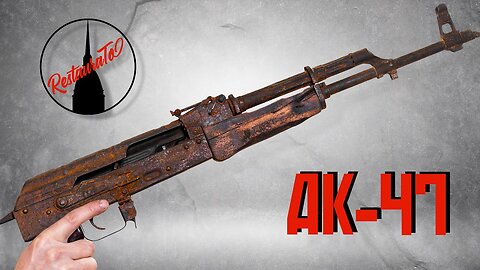 Ak 47 restoration - gun restoration - soviet gun