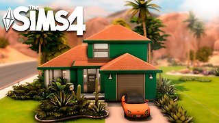 The sims 4: House with 3 bedrooms | speed build (ep:3
