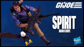 Hasbro G.I.JOE Classified Series Spirit Iron Knife Figure Review @The Review Spot