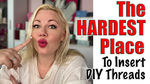 The Hardest Place to Insert DIY Threads | Code Jessica10 saves you Money