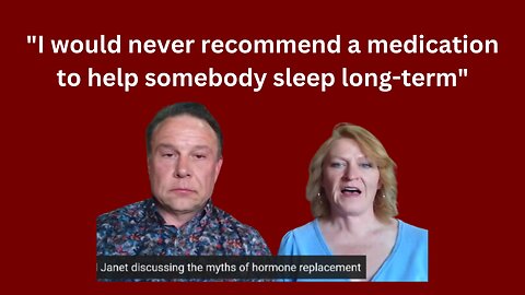 Sleeping Well Depends on Hormones with Shawn & Janet Needham R. Ph.