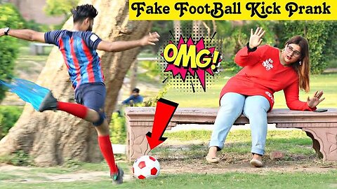 Fake Football Kick Prank @10infoworld