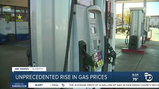Local gas prices continue to soar