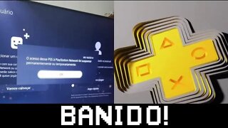 Playstation 5 BANIDO. CUIDADO!