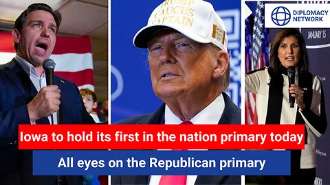 Iowa holds first in the nation Republican primary today