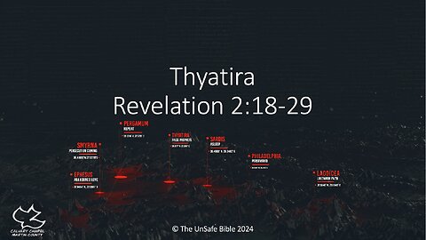 Revelation 2:18-29 Thyatira