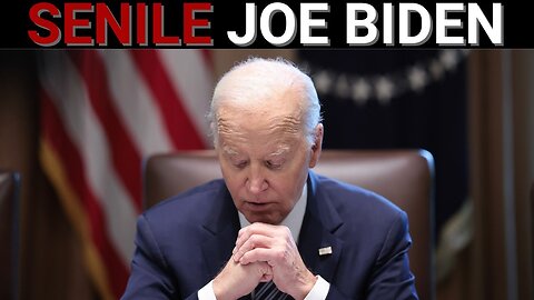 Incompetent Joe Biden stumbles through humiliating speech