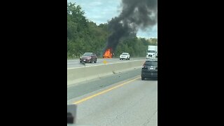 Vehicle Fire On Highway 401