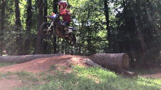 Big Air On The PW50 - Taking It Off Some Sweet Jumps