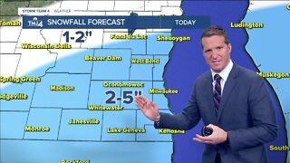 Slick roads, winter weather advisory issued for SE Wisconsin