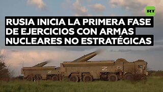 Rusia inicia la primera fase de ejercicios con armas nucleares no estratégicas