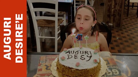 Auguri Desirèe - 8 anni