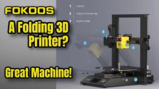 FOKOOS ODIN-5 F3 - FOLDING 3D PRINTER