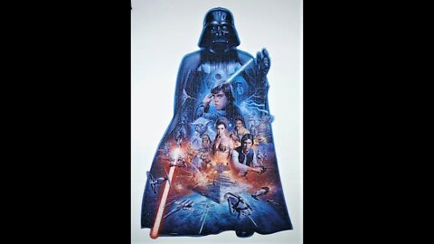 1098 Piece Darth Vader Jigsaw Puzzle Time Lapse