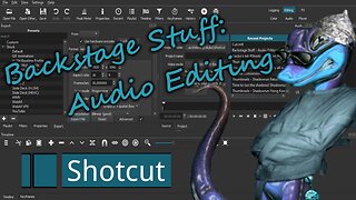 Backstage Stuff - Audio Editing