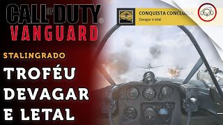 Call of Duty Vanguard, O troféu, Devagar e letal | super dica