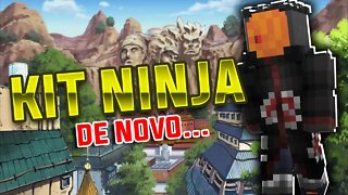 Minecraft ~ Jogando HG de kit ninja de novo gg