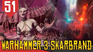 Essa CORTESÃ Ta Meio Estranha - Total War Warhammer 3 Skarbrand #51 [Série Gameplay Português PT-BR]