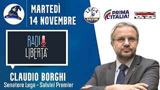 🔴 49ª Puntata della rubrica Scuola di Magia di Claudio Borghi su Radio Libertà (14/11/2023).