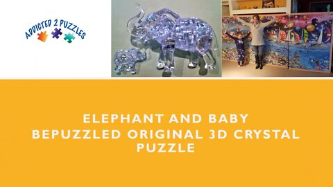 Elephant and Baby 3D Puzzle Tutorial
